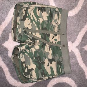 Green Camo shorts